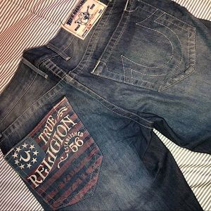 #TrueReligion #Brand #Jeans #Size W33 L 32 #New #09 ‘ #Exclusive #FlagPocket
